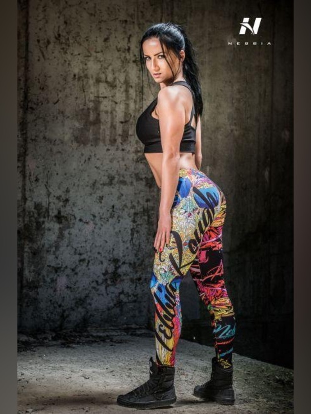 Nebbia Pro Bodybuilding Art Skull 881 Leggings
